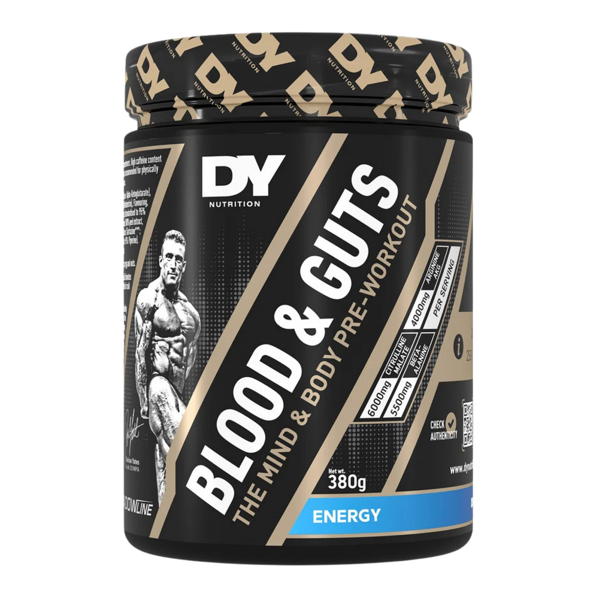 DY Nutrition Blood And Guts Pre Workout 380g