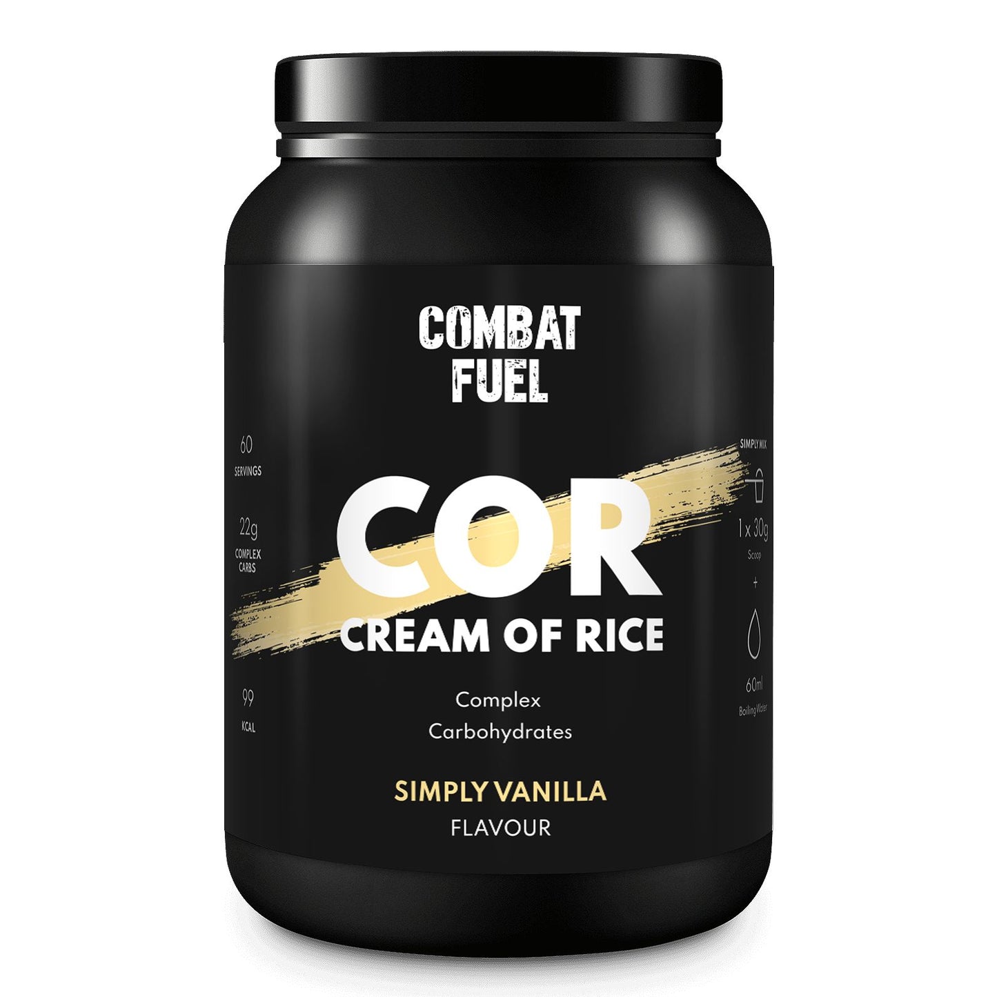 Combat Fuel Cream Of Rice 1.8kg (Dreamy Toffee)
