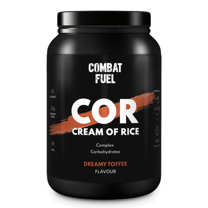 Combat Fuel Cream Of Rice 1.8kg (Dreamy Toffee)