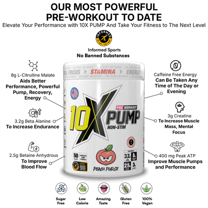 10X Pump 600g