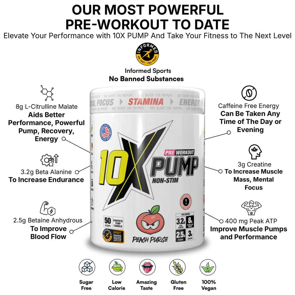 10X Pump 600g