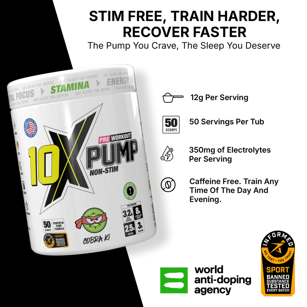 10X Pump 600g