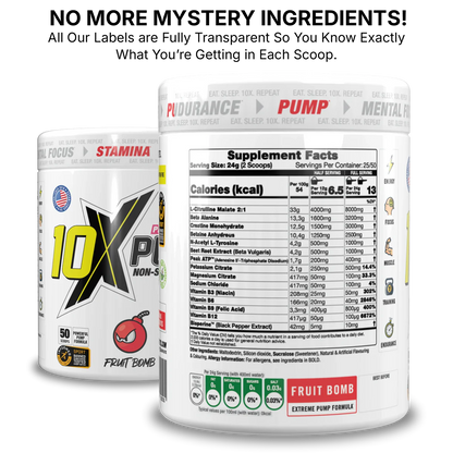10X Pump 600g