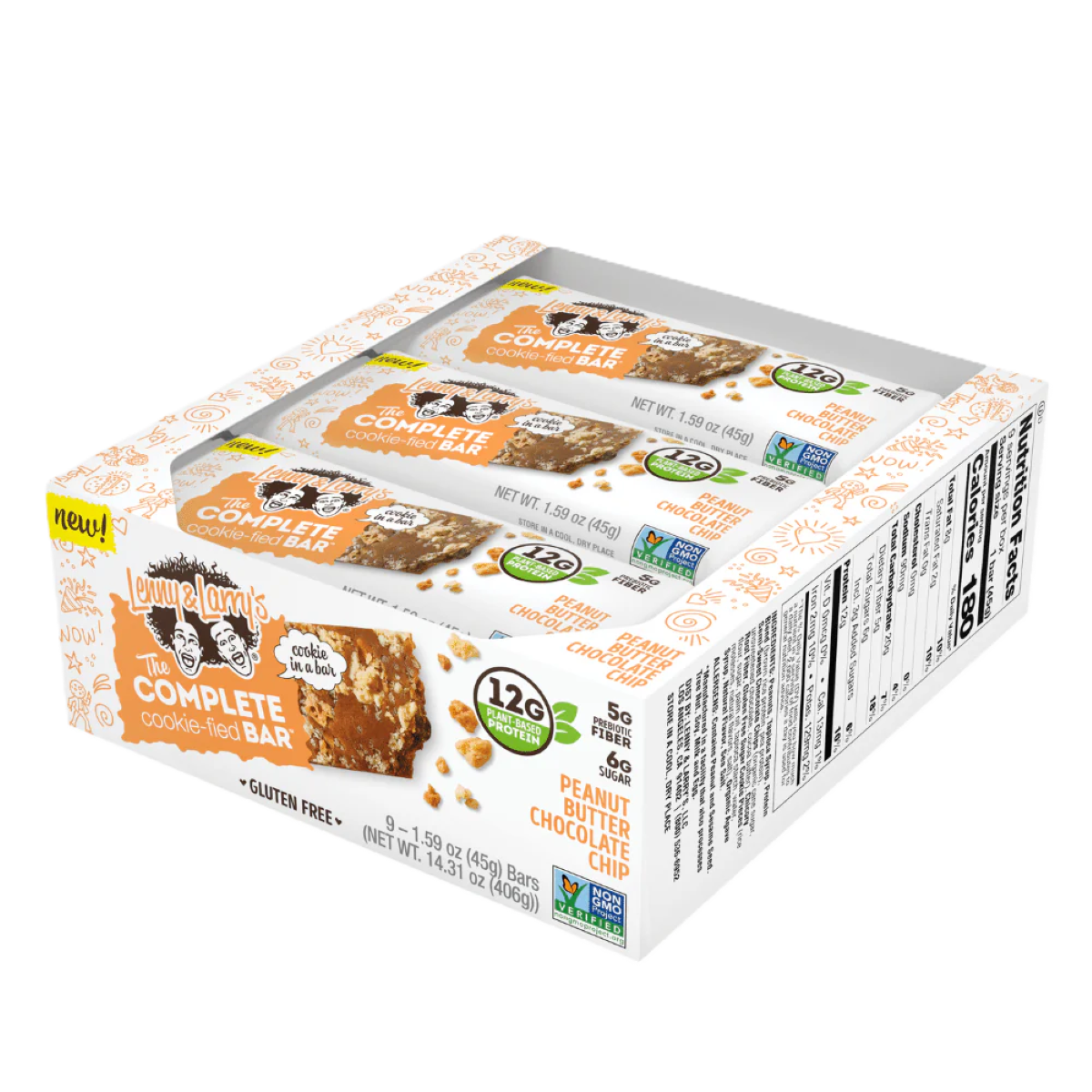 Lenny & Larry's Complete Cookie-Fied Bar 9x45g