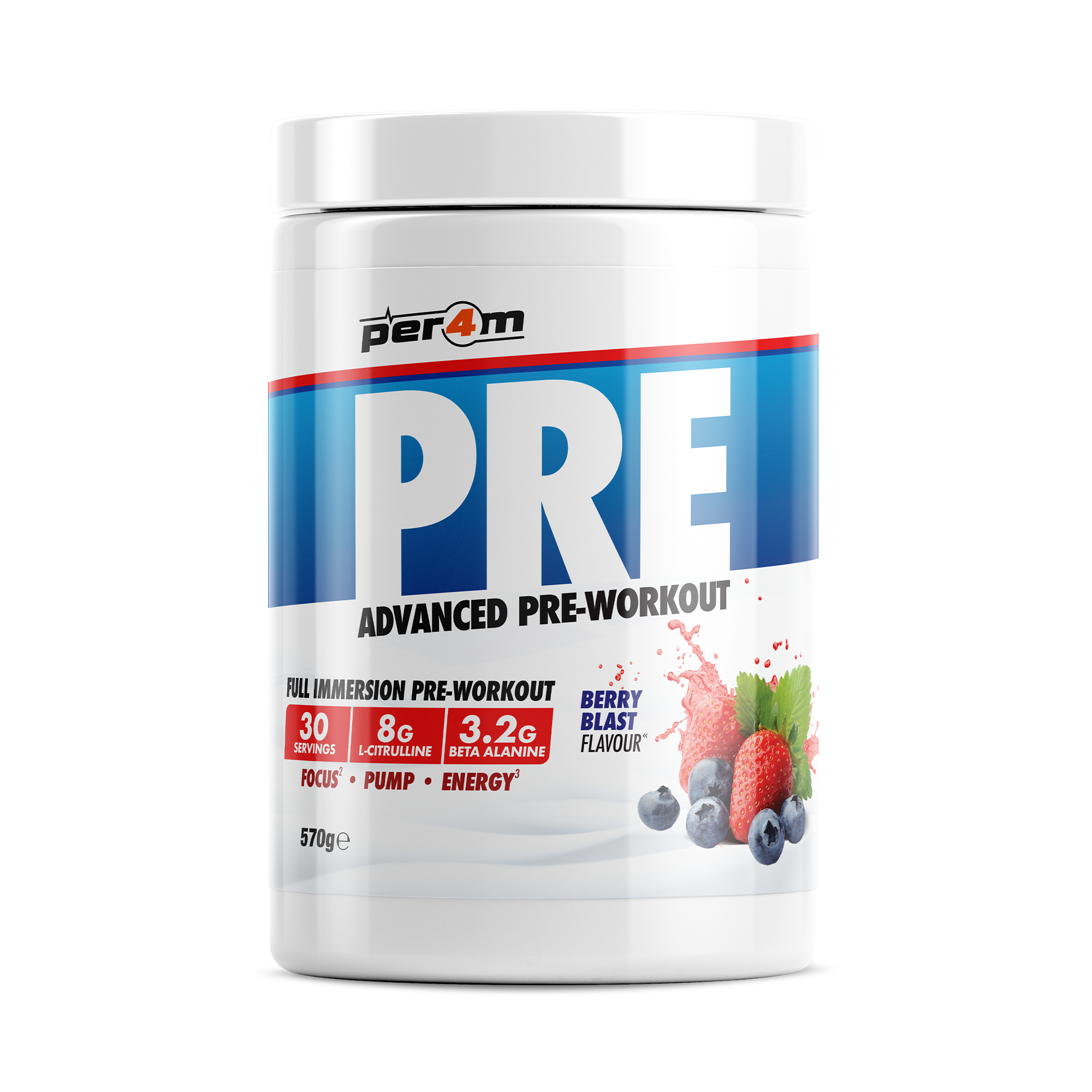 Per4m Pre Workout Stim 570g