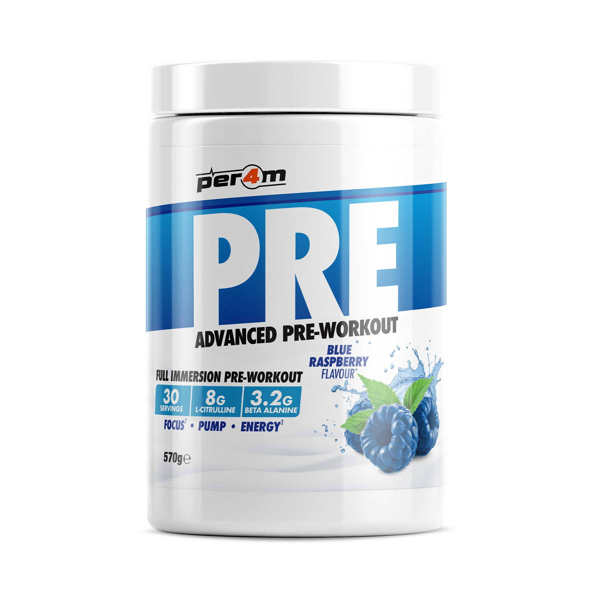 Per4m Pre Workout Stim 570g