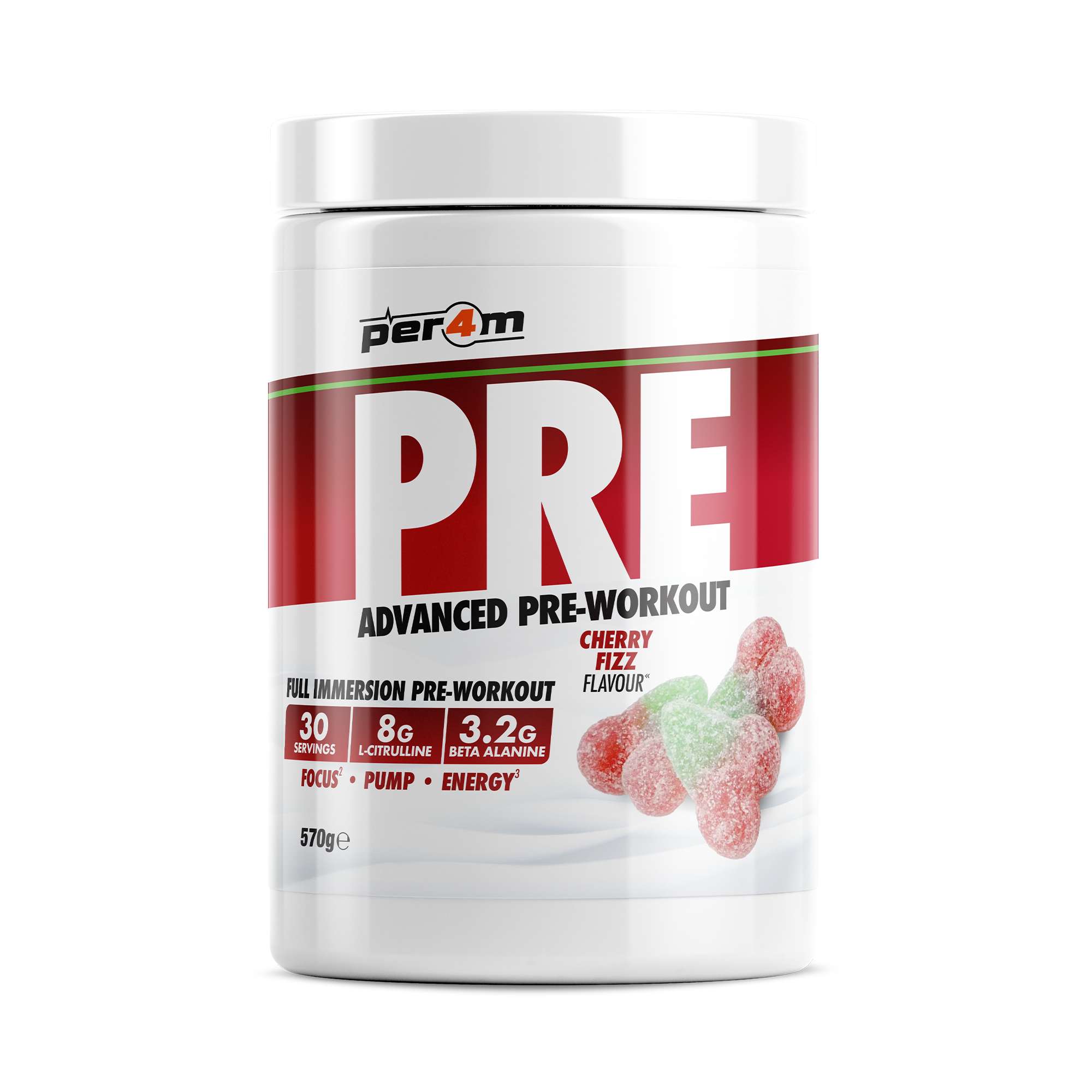 Per4m Pre Workout Stim 570g