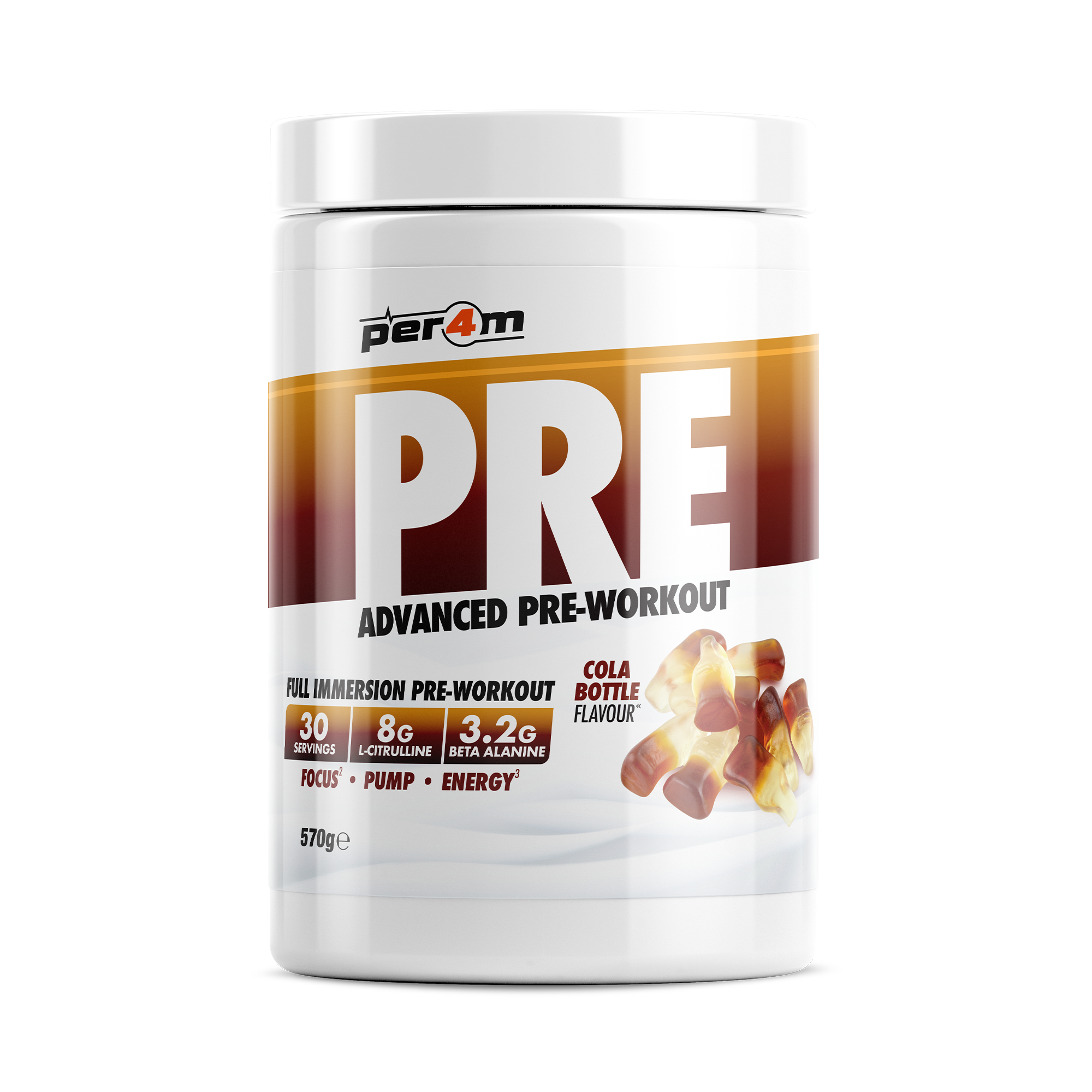 Per4m Pre Workout Stim 570g