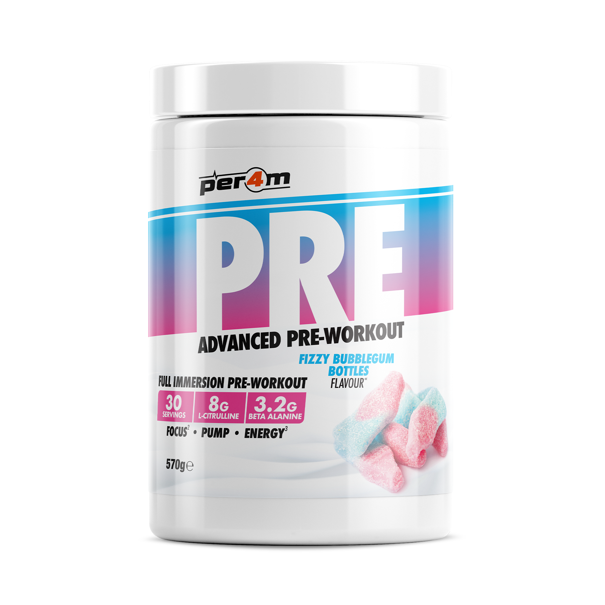 Per4m Pre Workout Stim 570g