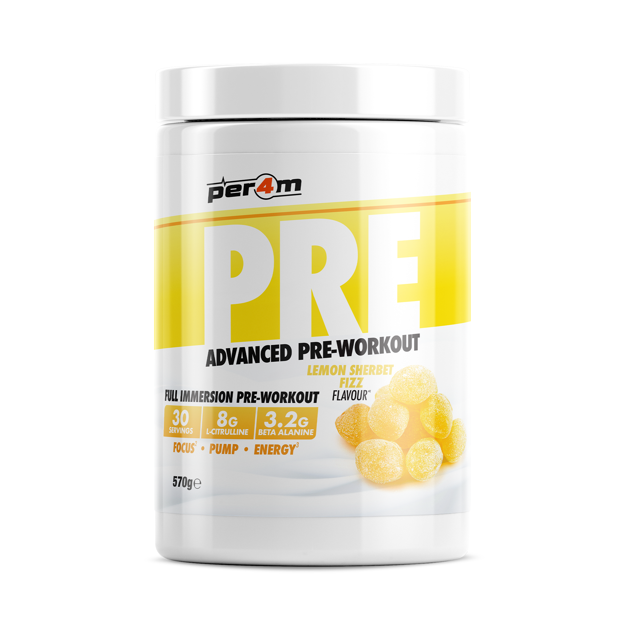 Per4m Pre Workout Stim 570g