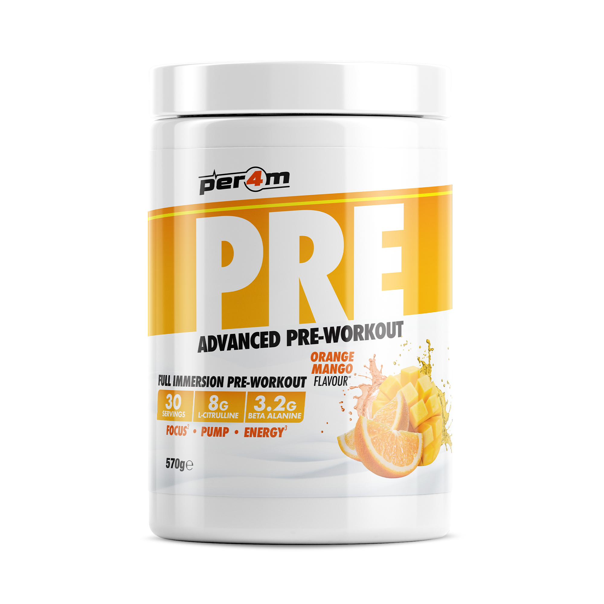 Per4m Pre Workout Stim 570g