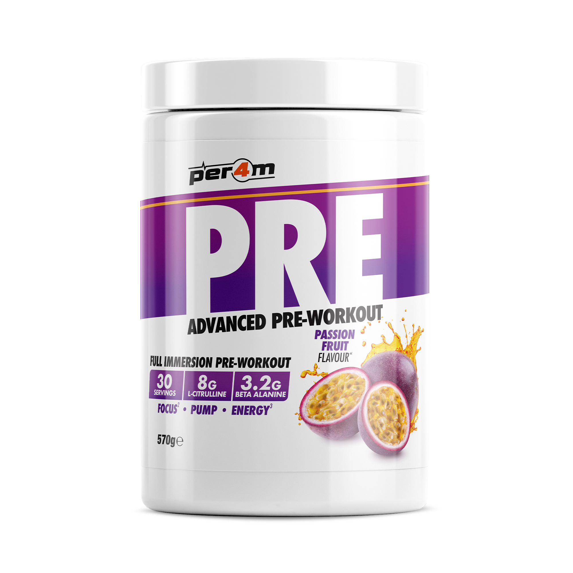 Per4m Pre Workout Stim 570g