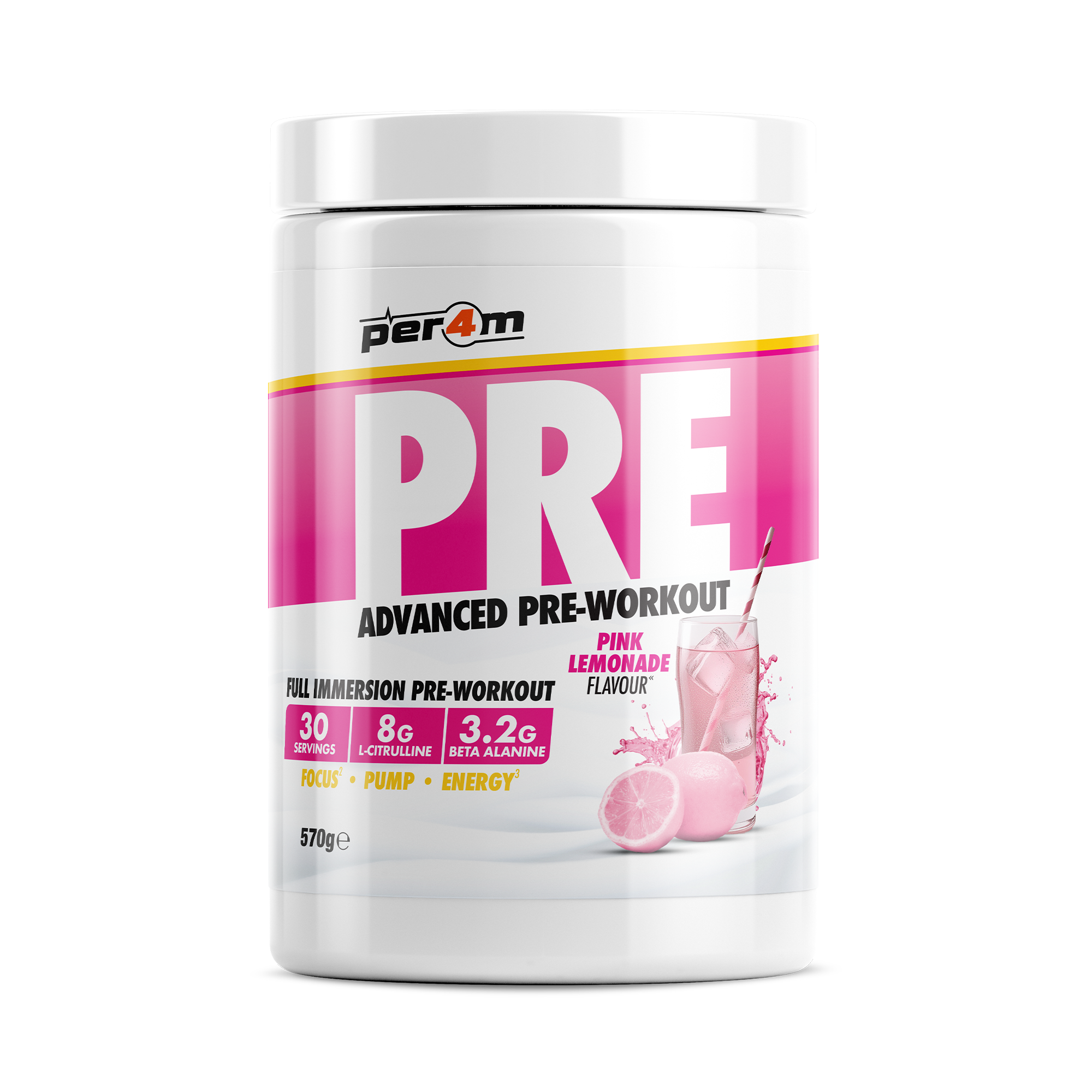 Per4m Pre Workout Stim 570g