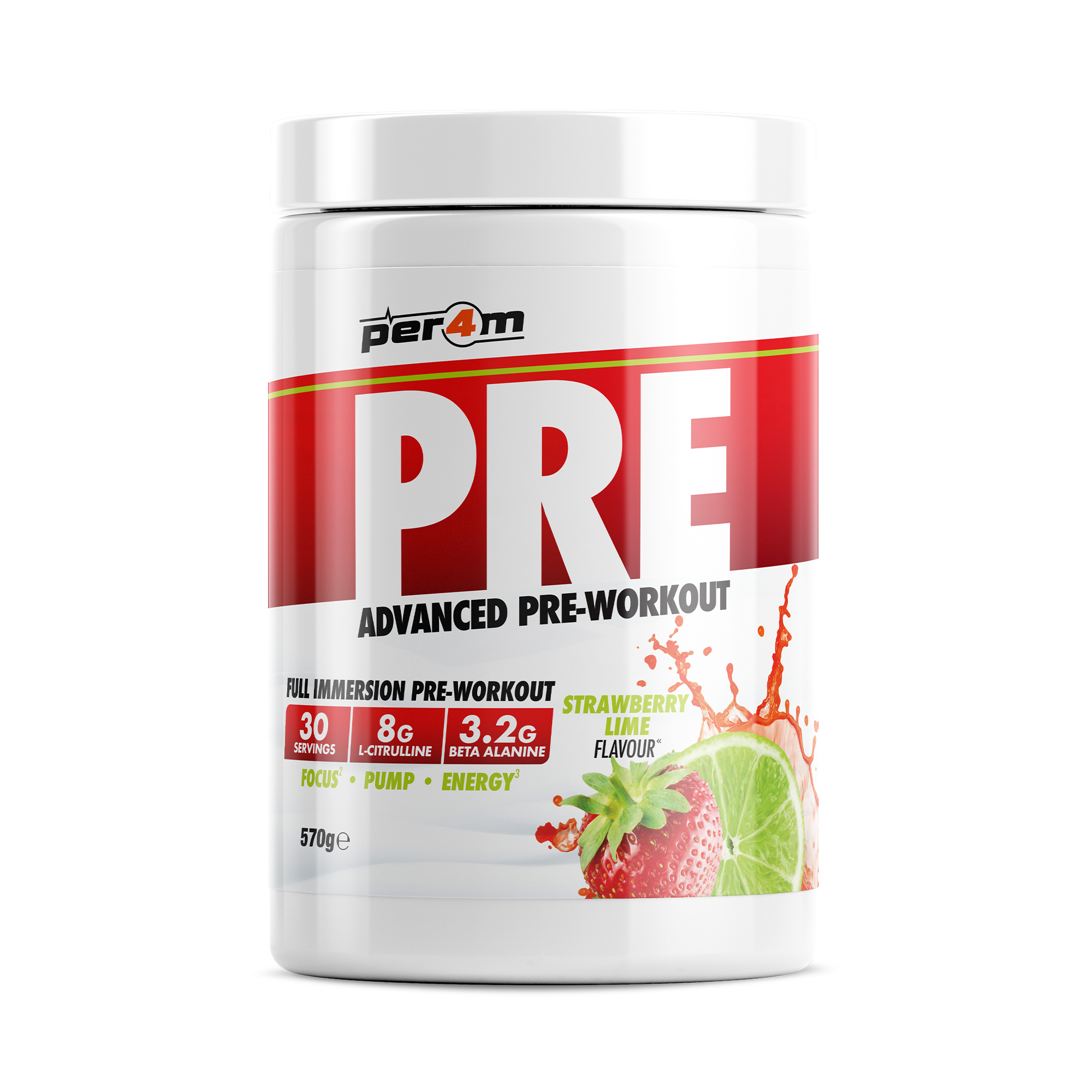Per4m Pre Workout Stim 570g
