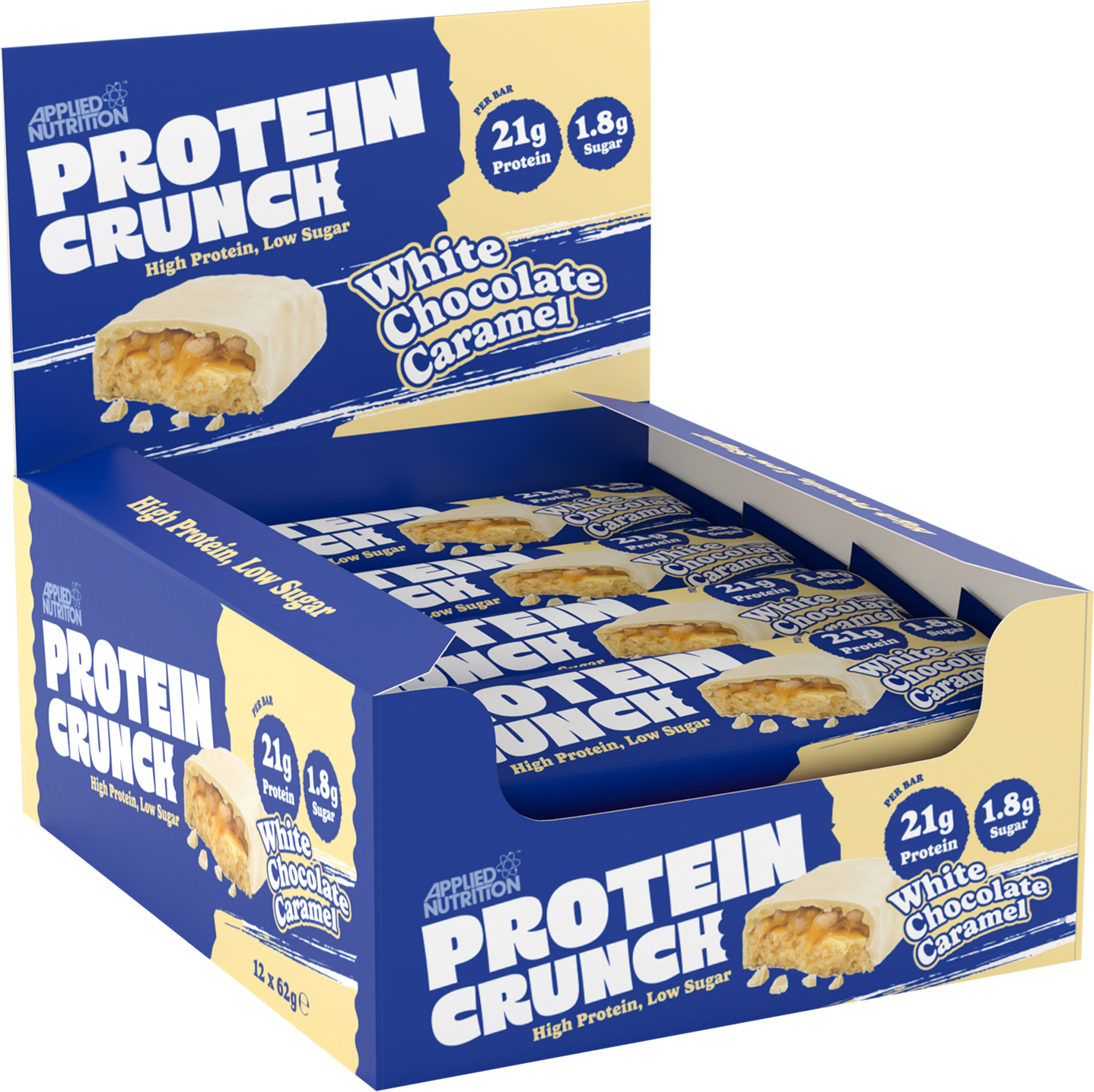 Applied Nutrition Protein Crunch Bar 12x62g