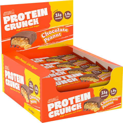 Applied Nutrition Protein Crunch Bar 12x62g