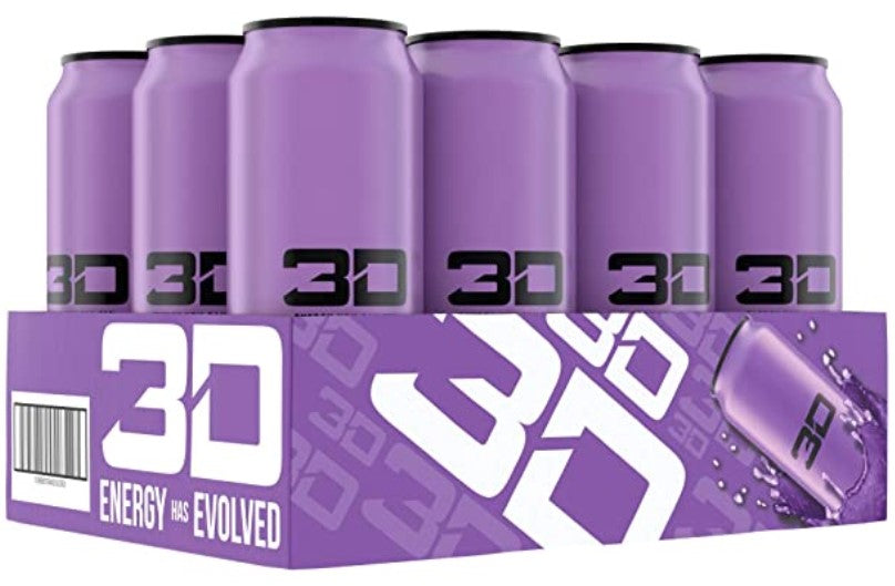 3D Energy Drink 12x473ml