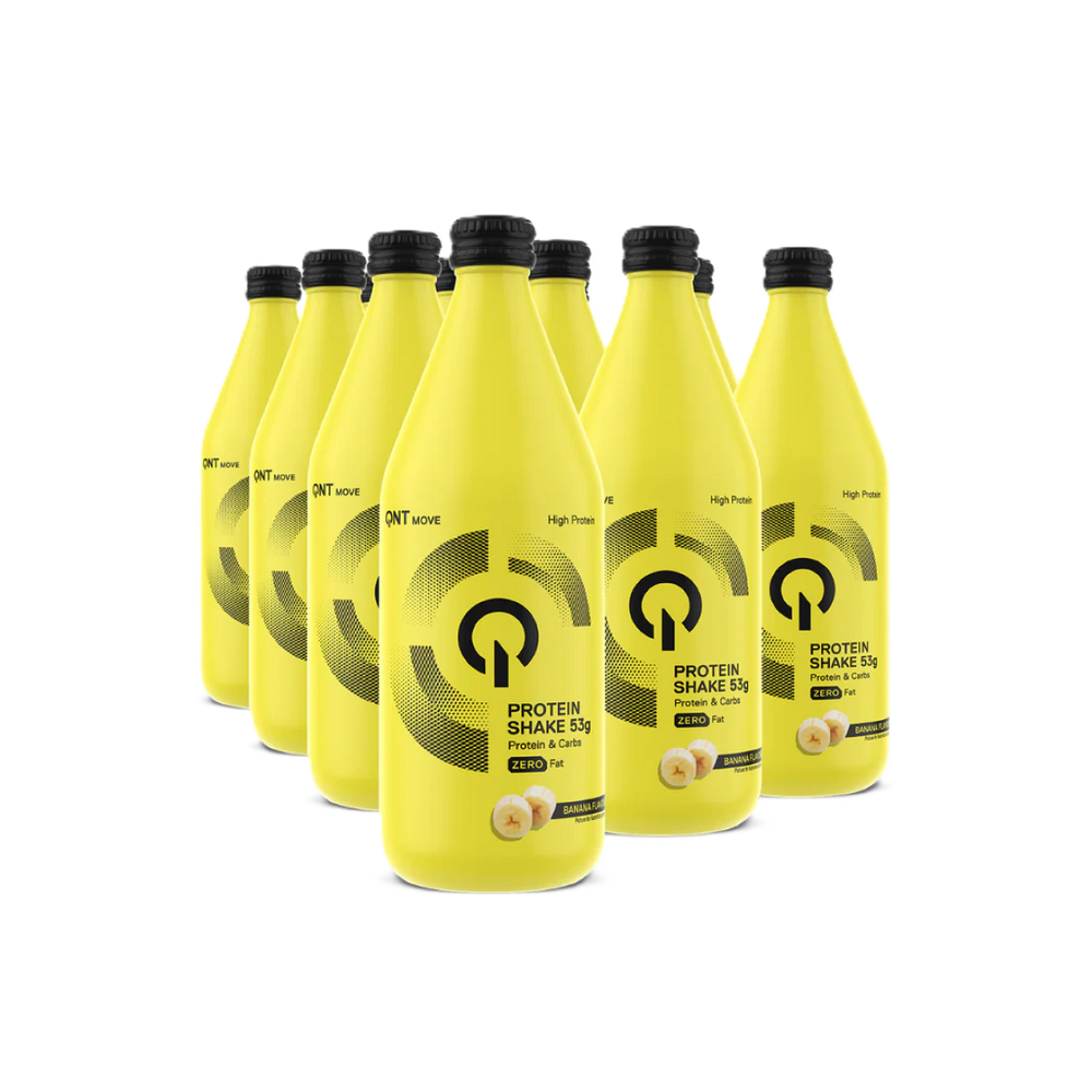 QNT Sports Muscle 53g Protein Shake RTD 12X500ml