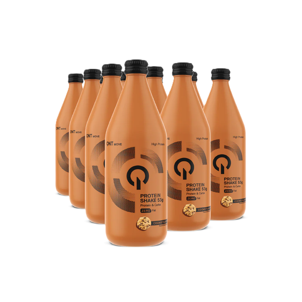 QNT Sports Muscle 53g Protein Shake RTD 12X500ml