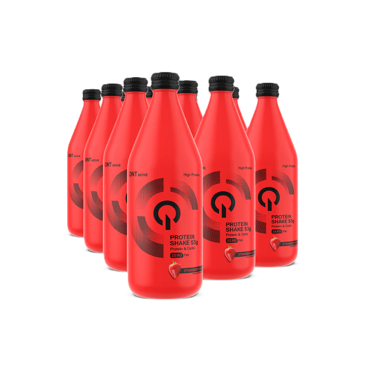 QNT Sports Muscle 53g Protein Shake RTD 12X500ml