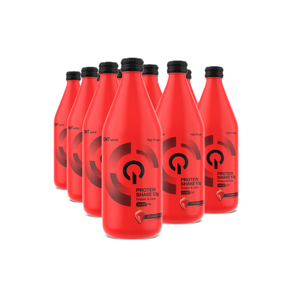 QNT Sports Muscle 53g Protein Shake RTD 12X500ml