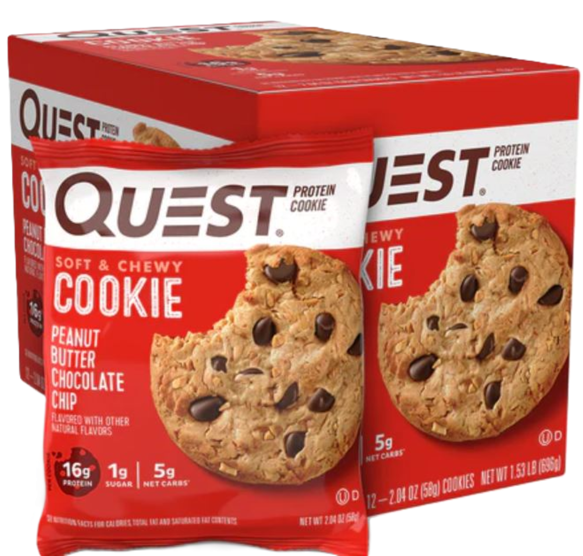 Quest Nutrition Cookie 12X59g