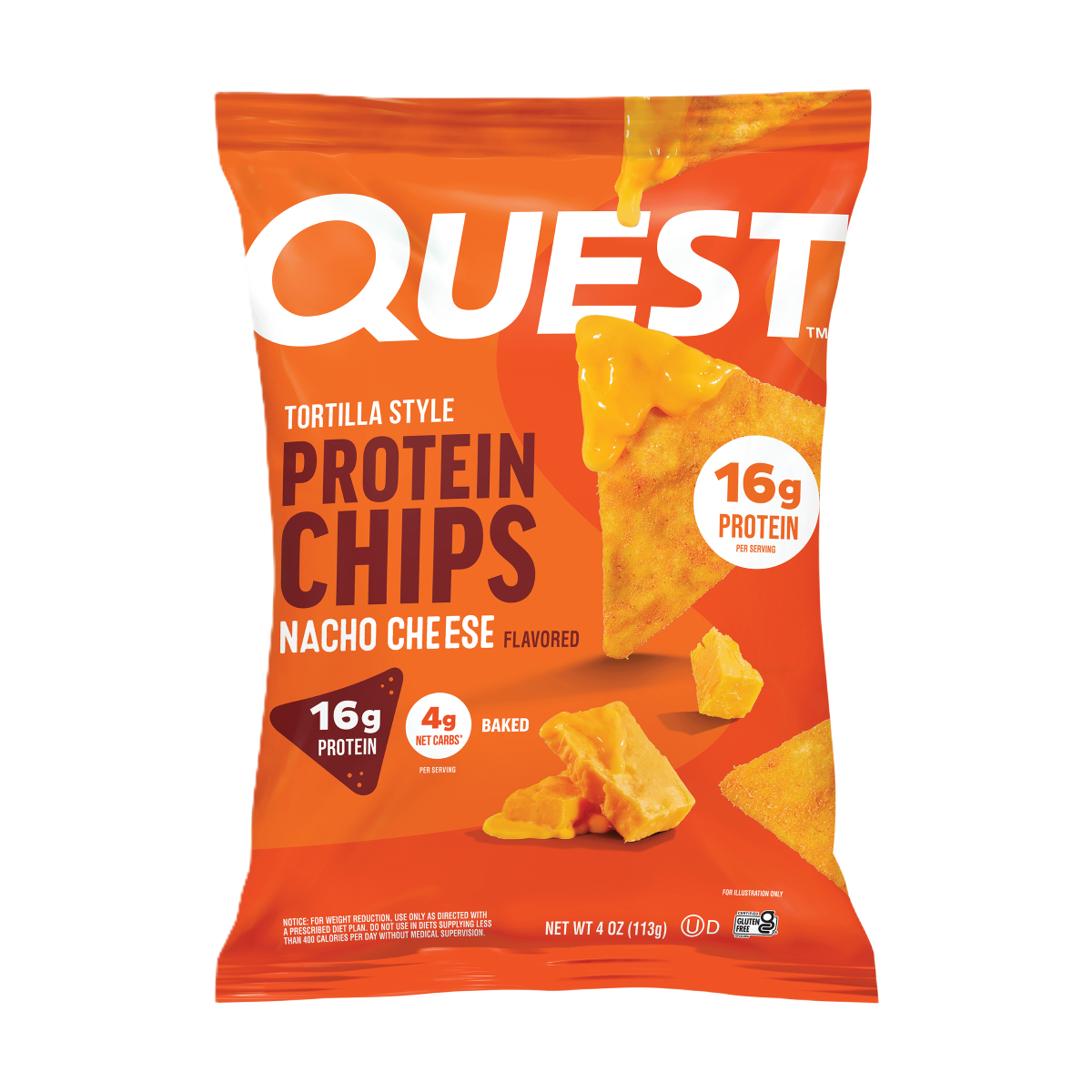 Quest Tortilla Protein Chips 8x32g