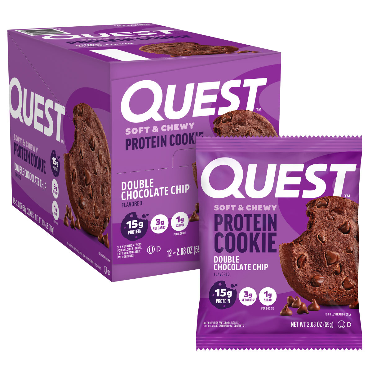 Quest Cookie 12X59g