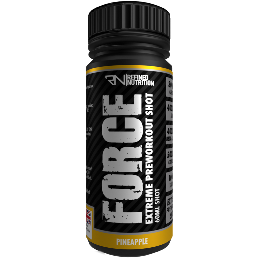 Refined Nutrition Force Extreme Stim Pre-Workout Shots 12x60ml