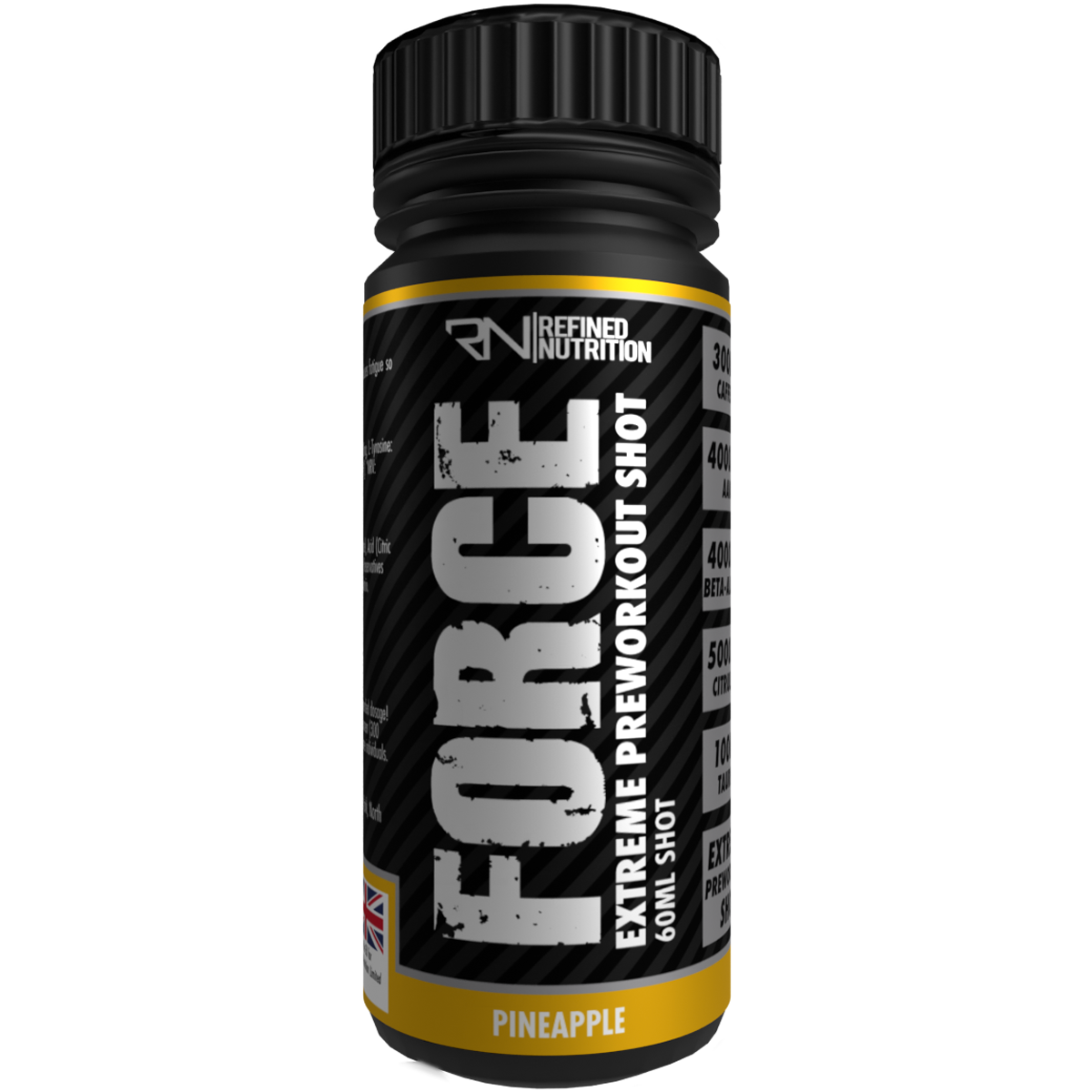 Refined Nutrition Force Extreme Stim Pre Workout Shots