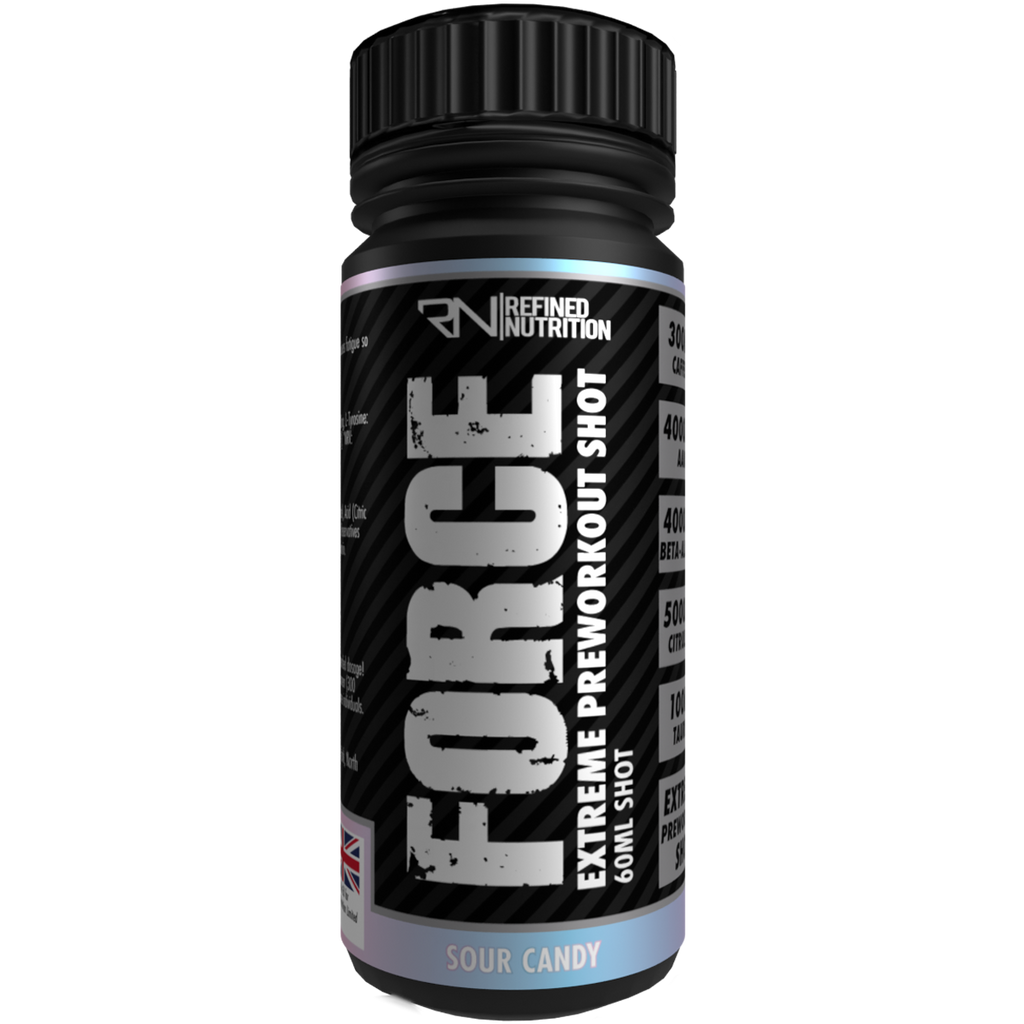 Refined Nutrition Force Extreme Stim Pre-Workout Shots 12x60ml