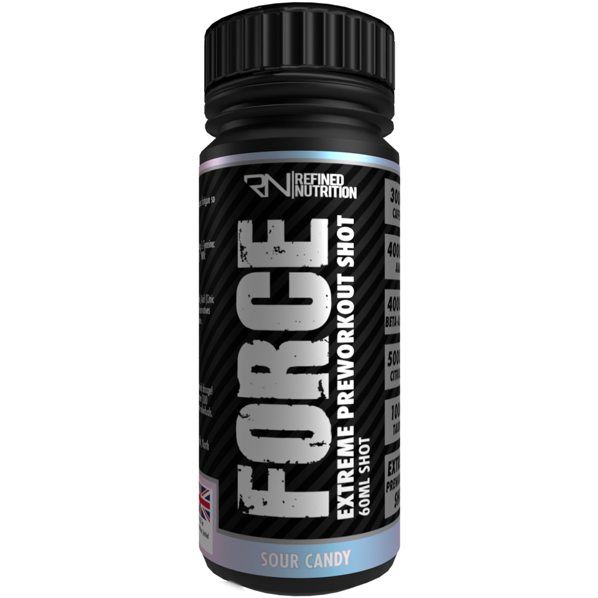 Refined Nutrition Force Extreme Stim Pre Workout Shots
