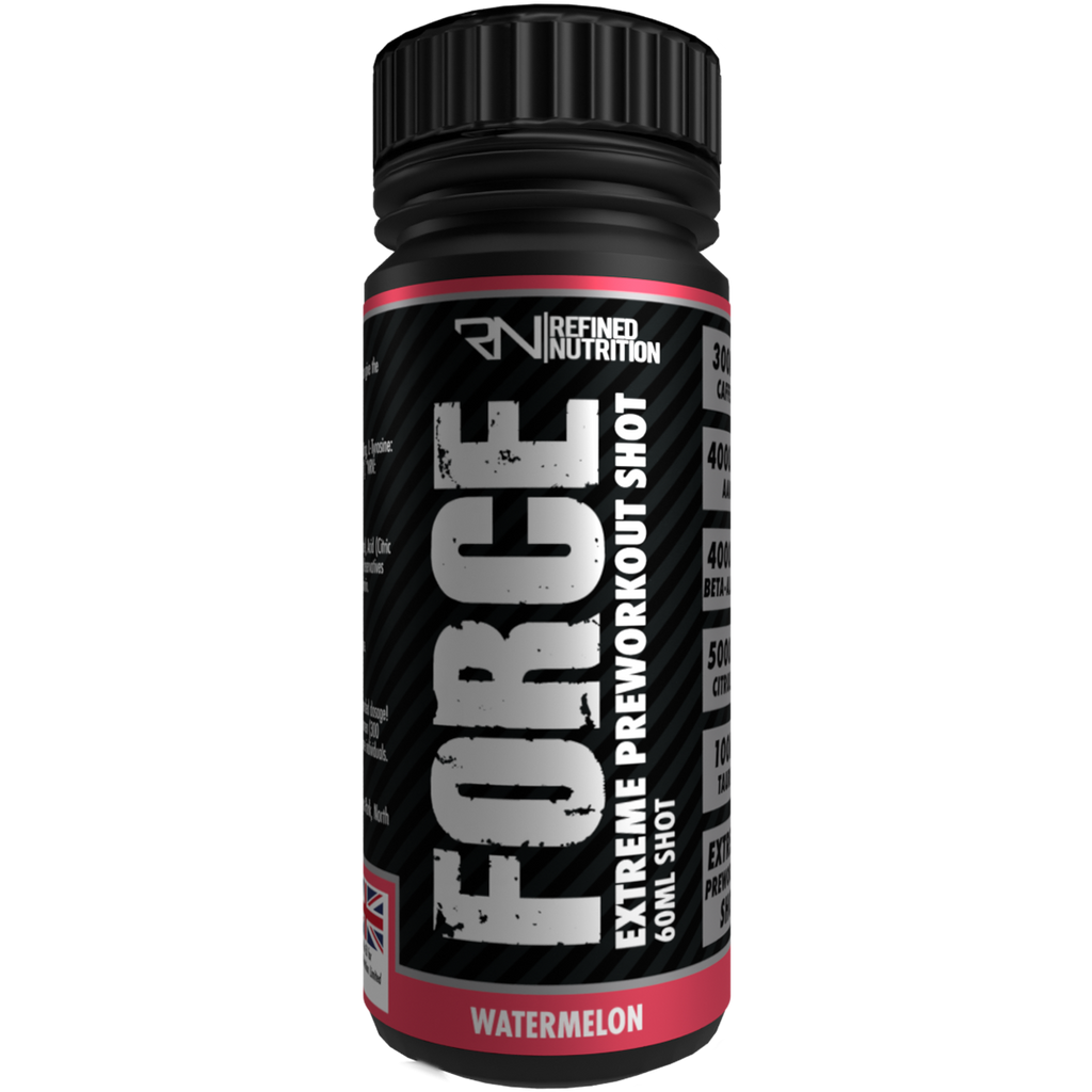 Refined Nutrition Force Extreme Stim Pre-Workout Shots 12x60ml