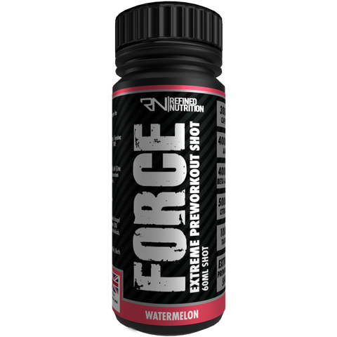 Refined Nutrition Force Extreme Stim Pre Workout Shots