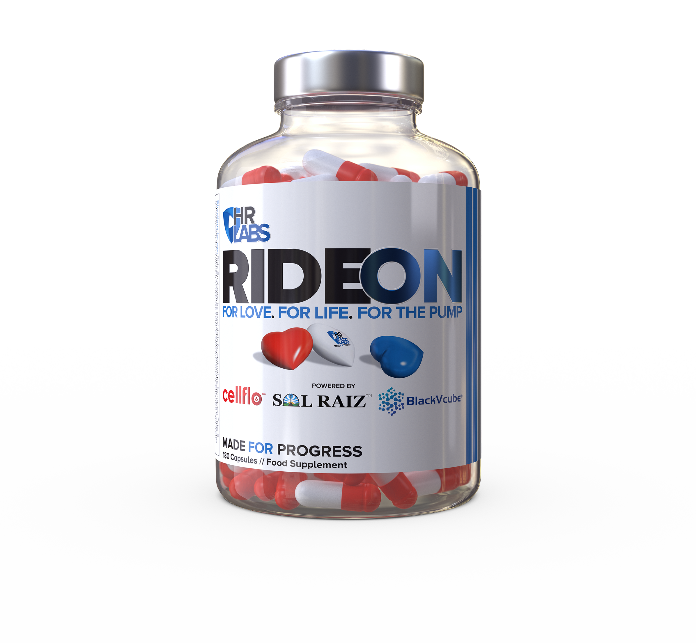 HR Labs Ride On 180 Caps