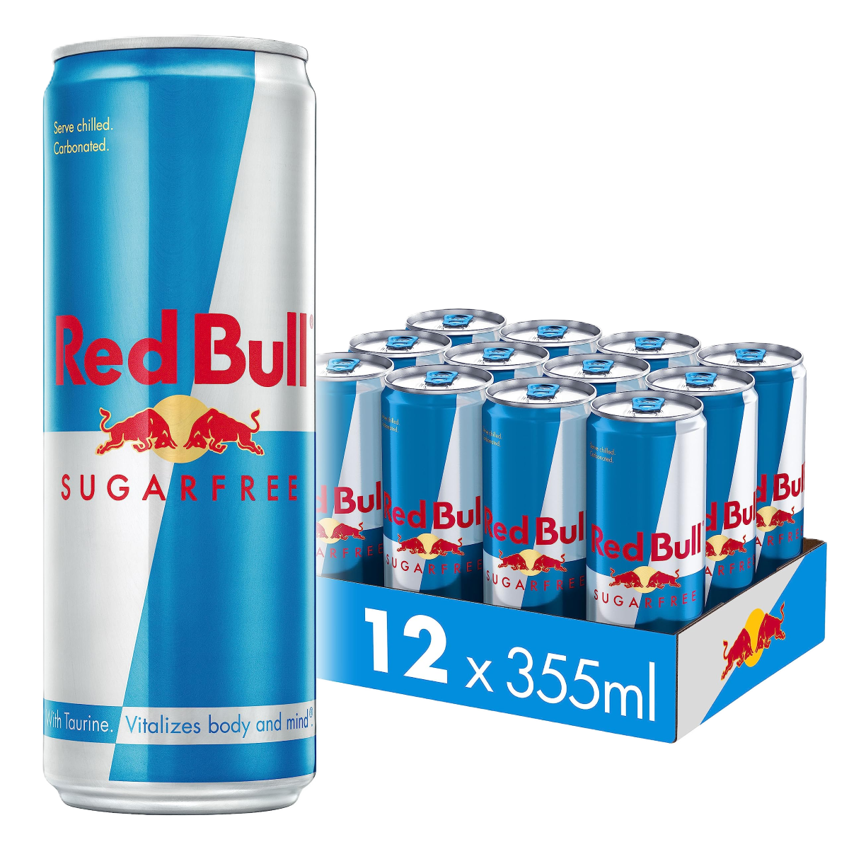 Red Bull Sugar Free 12x355ml