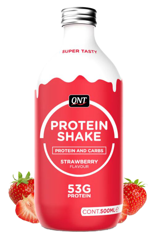 QNT Sports Muscle 53g Protein Shake RTD 12X500ml (Minimum Order qty 20 cases)