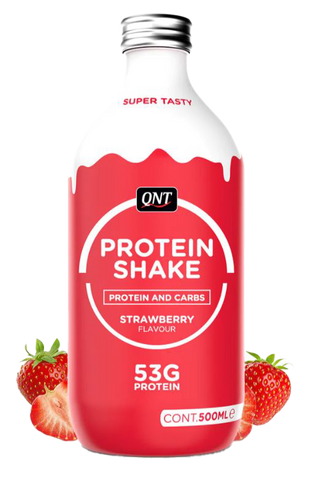 QNT Sports Muscle 53g Protein Shake RTD 12X500ml (Minimum Order qty 20 cases)