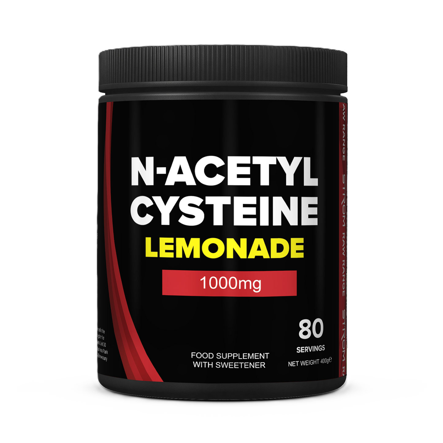 Strom Sports N-Acetyl Cysteine 400g - 80 Servings