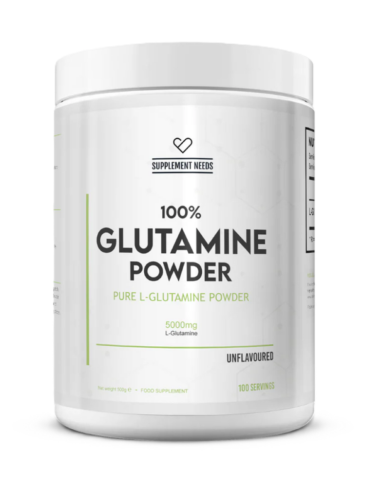 Supplement Needs 100% Glutamine 500g