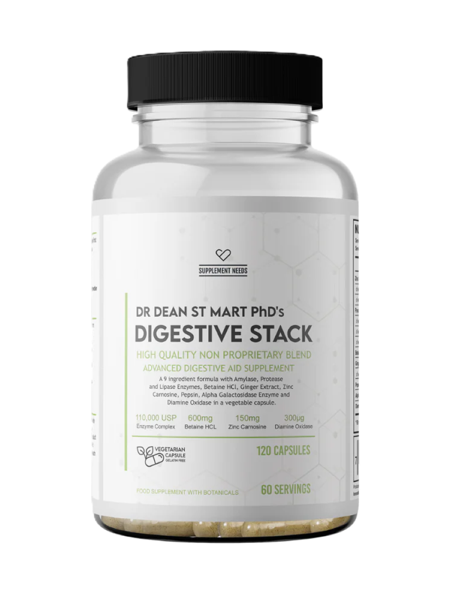 Needs Caps Supplement Needs Digestive Stack 120 caps – Protein Bargain Wholesale