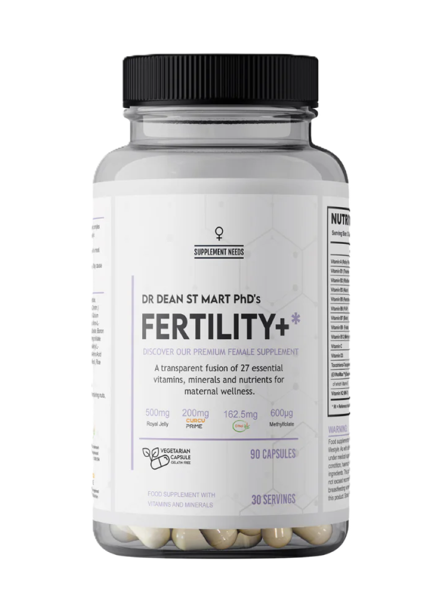Needs Caps Supplement Needs Fertility+ 90 caps – Protein Bargain Wholesale