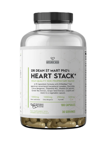 Supplement Needs Heart Stack 180 caps