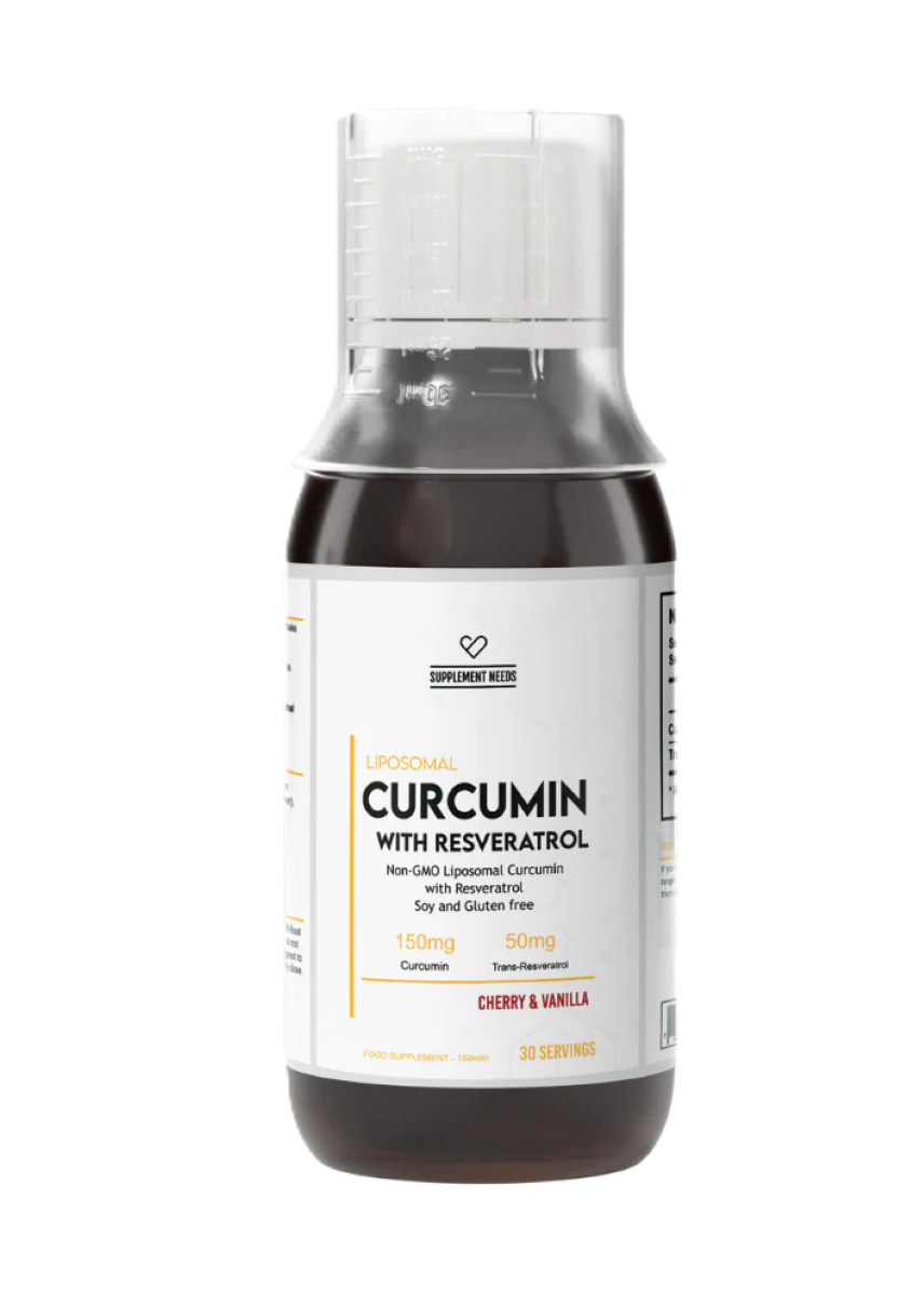 Supplement Needs Liposomal Curcumin and Resveratrol 150ml
