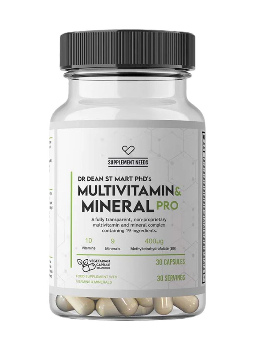 Supplement Needs Multi Vitamin and Mineral Pro Capsules