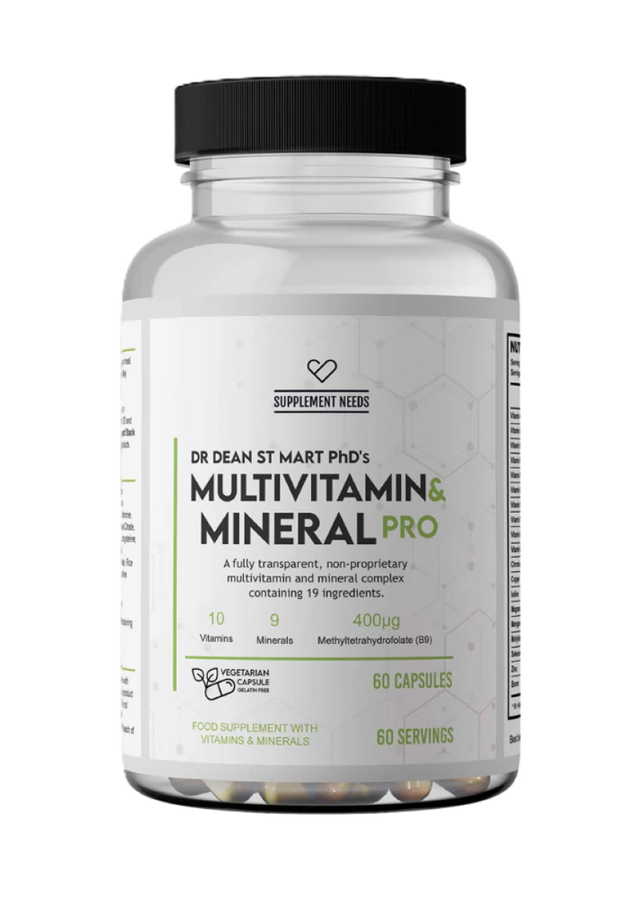 Supplement Needs Multi Vitamin and Mineral Pro Capsules