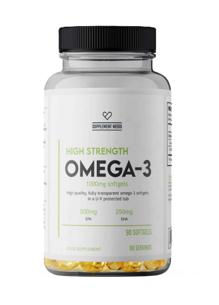 Supplement Needs Omega 3 High Strength 90 softgels
