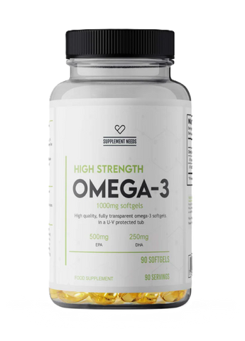 Supplement Needs Omega 3 High Strength 90 softgels