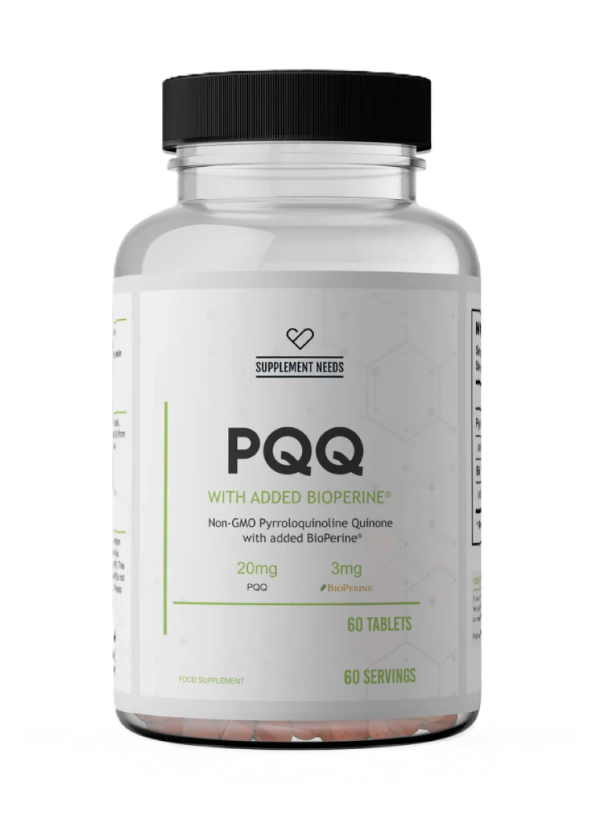 Supplement Needs PQQ (Pyrroloquinoline Quinone) 60 tabs