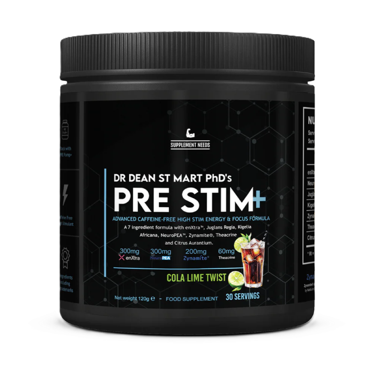 Supplement Needs Pre Stim+ 120g